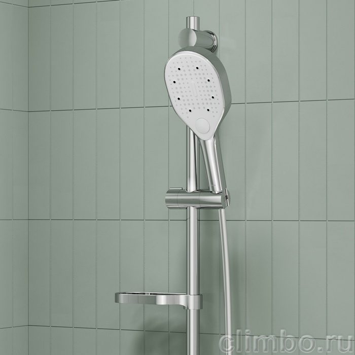 RAY3C70i16, Душевой гарнитур, глянцевый хром, Рэй (Ray),ID — фото, детали конструкции