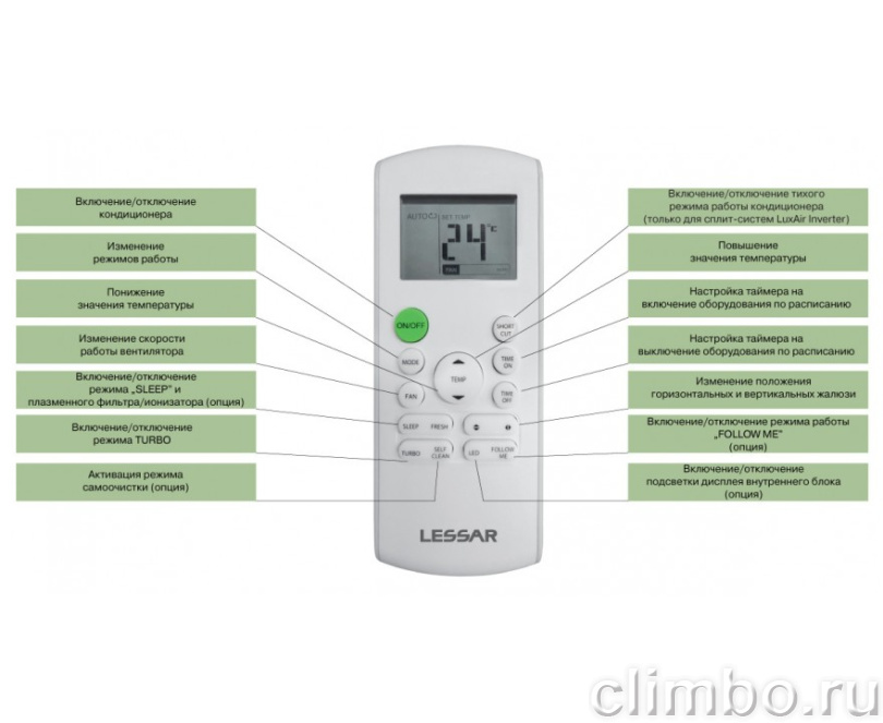 Настенная сплит-система Lessar Amigo LS-HE09KRA2/LU-HE09KRA2 — фото товара