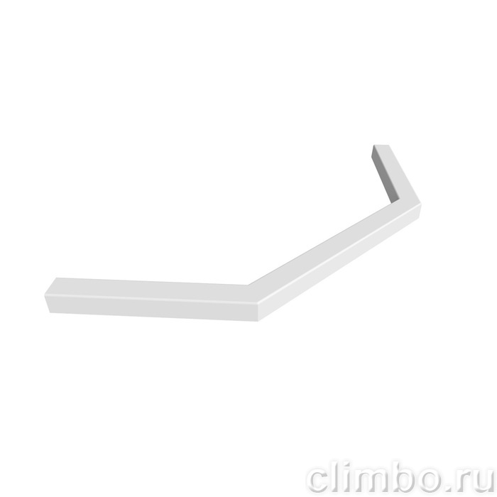 Декоративный профиль под душевое ограждение 90х90, белый, Steel, IDDIS, STE5WS9i22 — фото товара