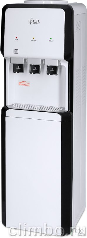 Кулер Ecotronic V33-LCE white-black со шкафчиком — фото товара