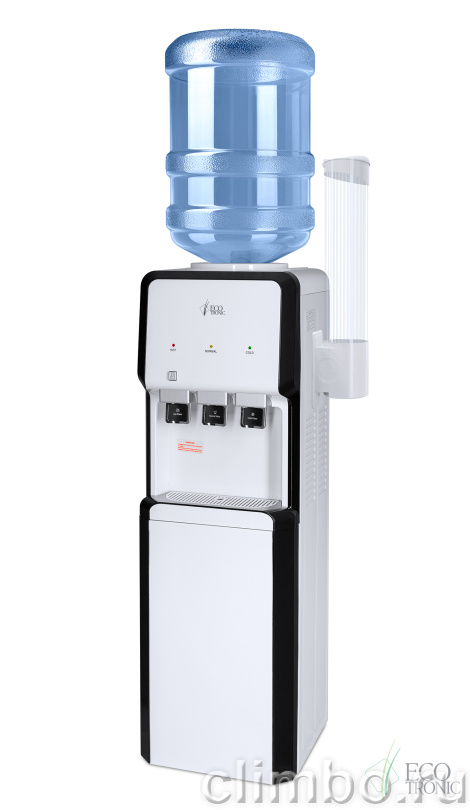 Кулер Ecotronic V33-LCE white-black со шкафчиком — фото товара