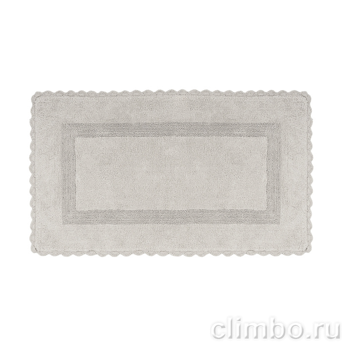 Коврик для ванной комнаты, 70x120, прямоугольный, хлопок, серый, IDDIS, DSQL02Ci12 — фото, детали конструкции