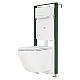 Комплект 3в1: подвесной унитаз, пневматическая инсталляция и клавиша смыва, Бэйсик (Basic), IDDIS, BASBQPA3i73 — фото, детали конструкции
