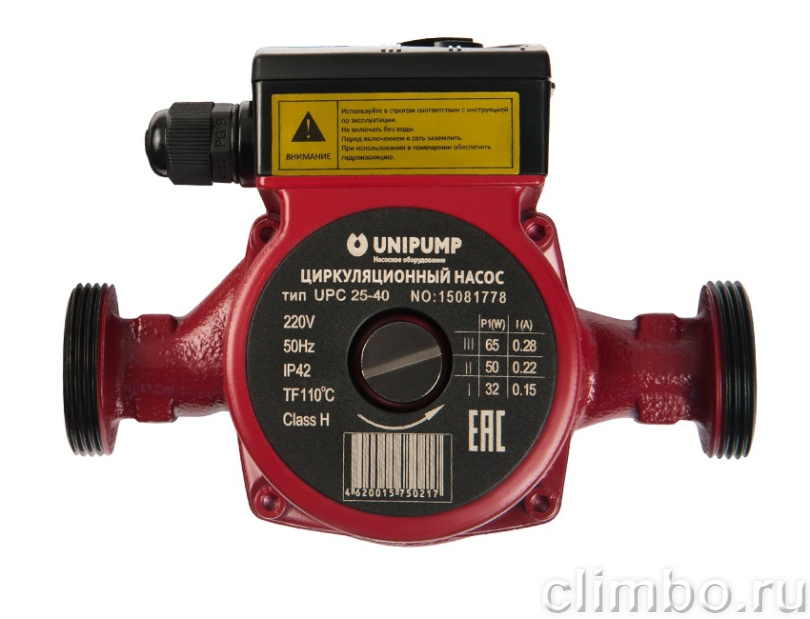 Циркуляционный насос для отопления UNIPUMP  UPС 32-60 180 — фото товара