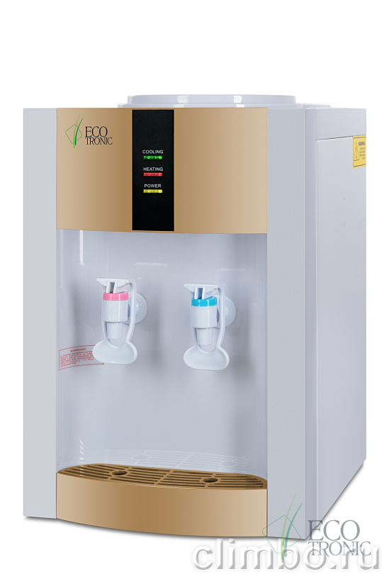 Кулер для воды Ecotronic H1-TE Gold с электронным охлаждением — фото товара