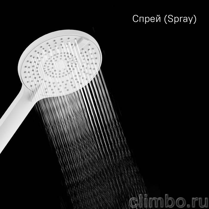 Лейка для душа, 4F, Рора (Rora), Milardo, ROR4FCRM18 — фото, детали конструкции