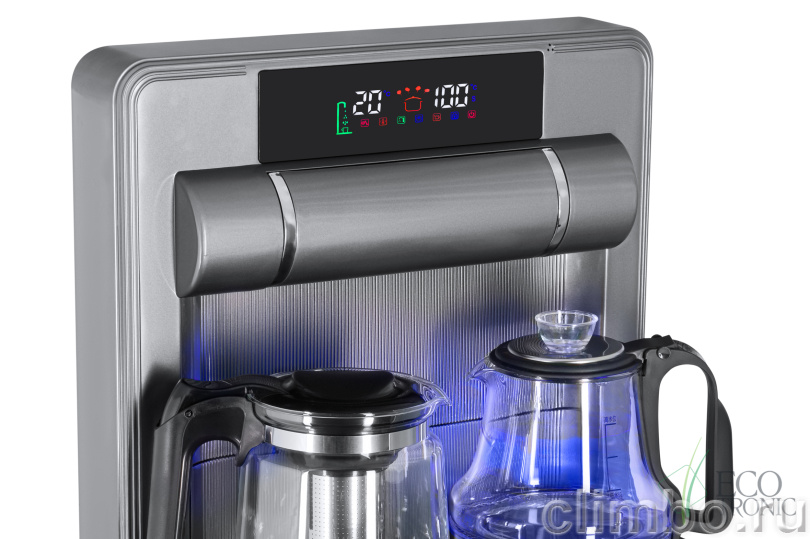 Кулер с чайным столиком Teabar Ecotronic TB50-LNA grey — фото товара