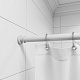 Карниз для ванной комнаты, 110-200 см, белый, Elegante, IDDIS, 010A200I14 — фото товара