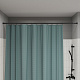 Карниз для ванной комнаты, 110-200 см, черный матовый, Элеганте (Elegante), IDDIS, RSB0120i14 — фото, детали конструкции
