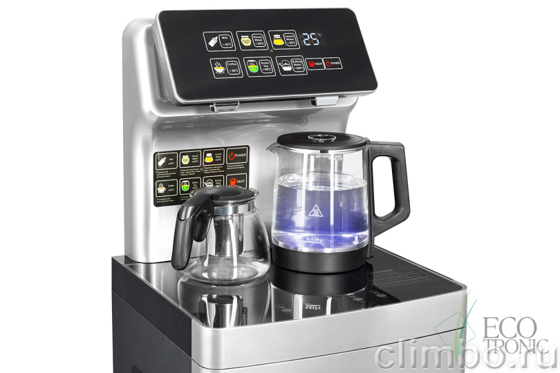 Кулер с чайным столиком Teabar Ecotronic TB15-LNR silver — фото товара