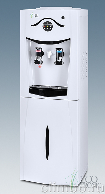 Кулер Ecotronic K21-L Carbo white+black — фото товара