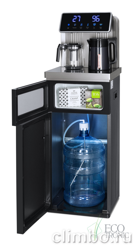 Кулер с чайным столиком Teabar Ecotronic TB30-LNR UV grey — фото товара