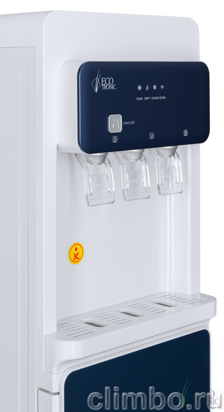 Кулер Ecotronic K43-LXE white-blue — фото товара