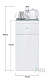 Кулер с чайным столиком Teabar Ecotronic TB61-LNA white — фото товара