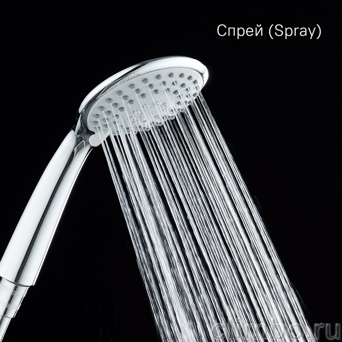 Лейка для душа, 3F, Эссеншл (Essential), Milardo, 3803F10M18 — фото, детали конструкции