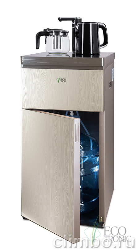 Кулер с чайным столиком Тиабар Ecotronic TB7-LE gold — фото товара