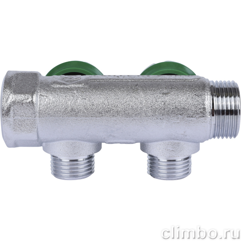 Коллектор регулирующий 3/4", 2 отвода 1/2" — фото товара