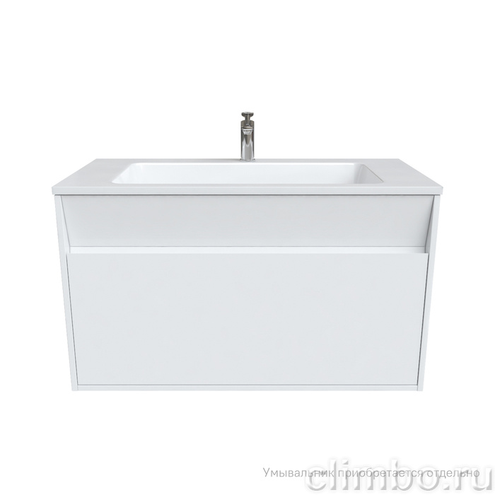 Тумба подвесная с ящиком, белая, 100 см, Esper, IDDIS, ESP10W0i95 — фото товара