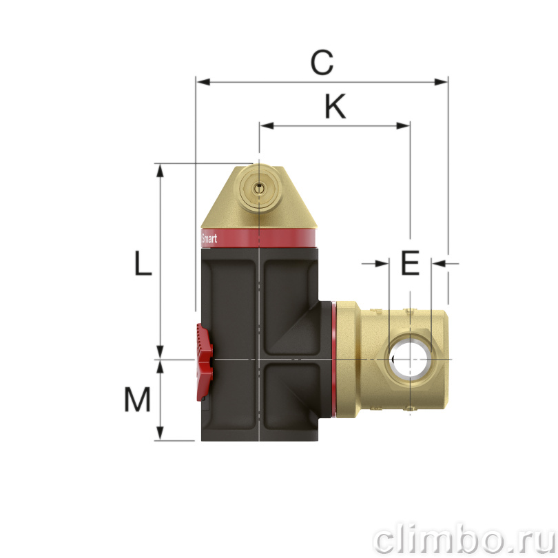Сепаратор воздуха Flamcovent Smart 3/4" — фото товара