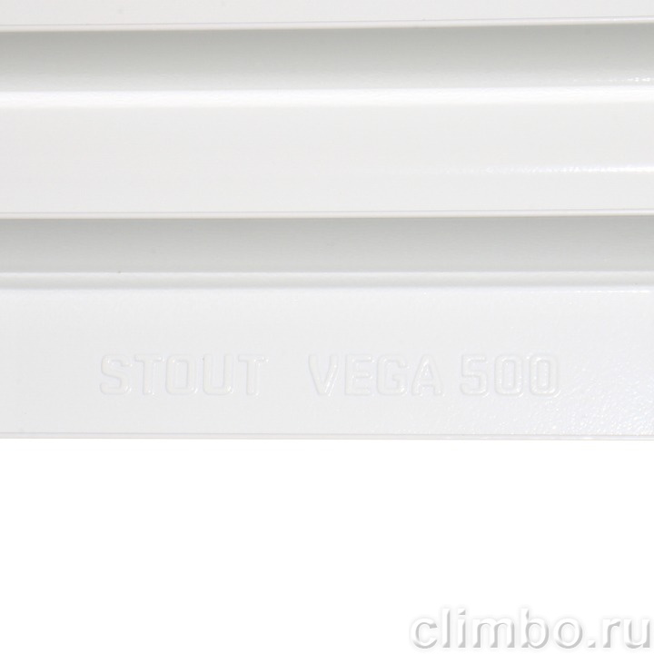 STOUT VEGA 500 7 секций радиатор алюминиевый боковое подключение — фото товара