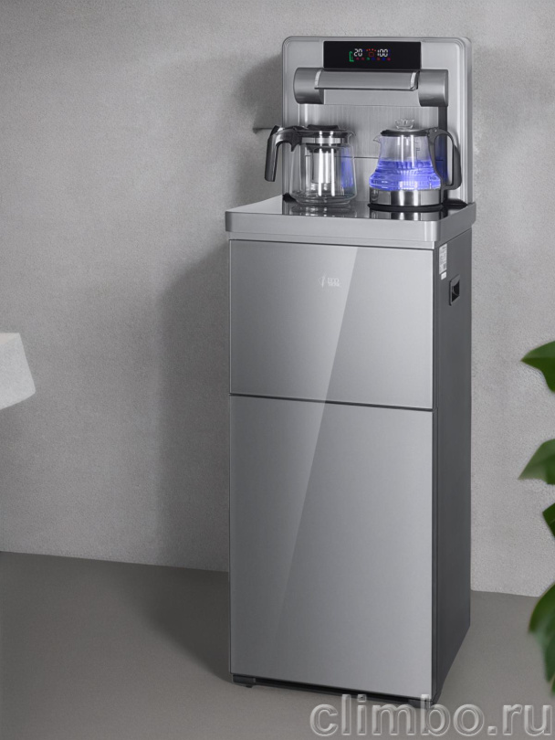 Кулер с чайным столиком Teabar Ecotronic TB50-LNA grey — фото товара