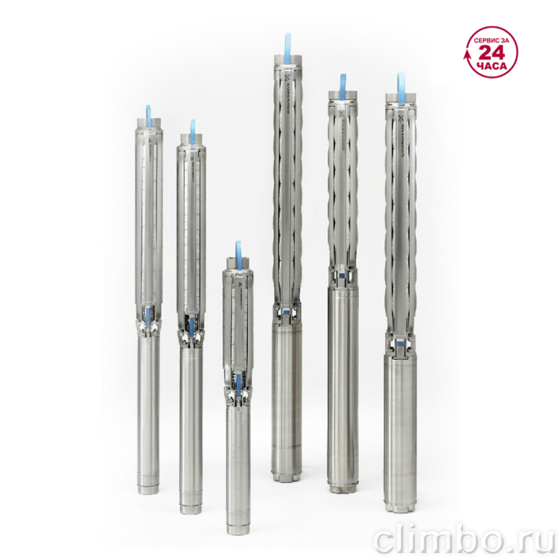 Скважинный насос Grundfos SP 9-40 3x400В (6") — фото товара
