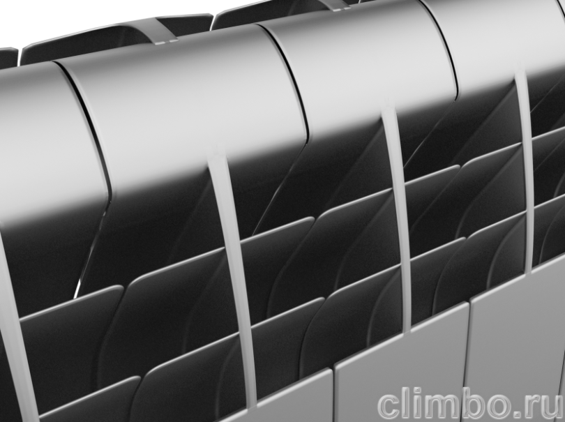 Радиатор Royal Thermo BiLiner 350 /Silver Satin - 6 секц. — фото товара