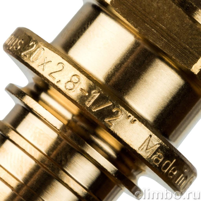 Переходник с наружной резьбой STOUT 20xR 1/2" — фото товара