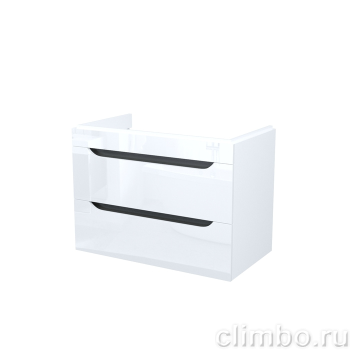 Тумба подвесная, 80 см, белый, Рэй (Ray), IDDIS, RAY80W0i95 подходит умыв. 4078000i28 — фото, детали конструкции