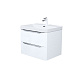 Тумба с умывальником, подвесная, 70 см, белый, Клауд Икс (Cloud X), IDDIS, CLX70W0i95K подходит умыв. 0177000i28 — фото, детали конструкции