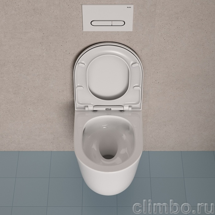 Унитаз подвесной безободковый, Слайд (Slide), IDDIS, SLIRDSEi25 — фото, детали конструкции