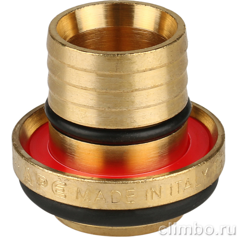STOUT Тройник переходной 32x26x32 для металлопластиковых труб винтовой (SFS-0010-322632) — фото товара