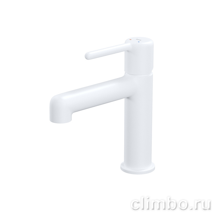 Cмеситель для умывальника, белый матовый, Эйгер (Aiger), IDDIS, AIGWT00i01 — фото, детали конструкции