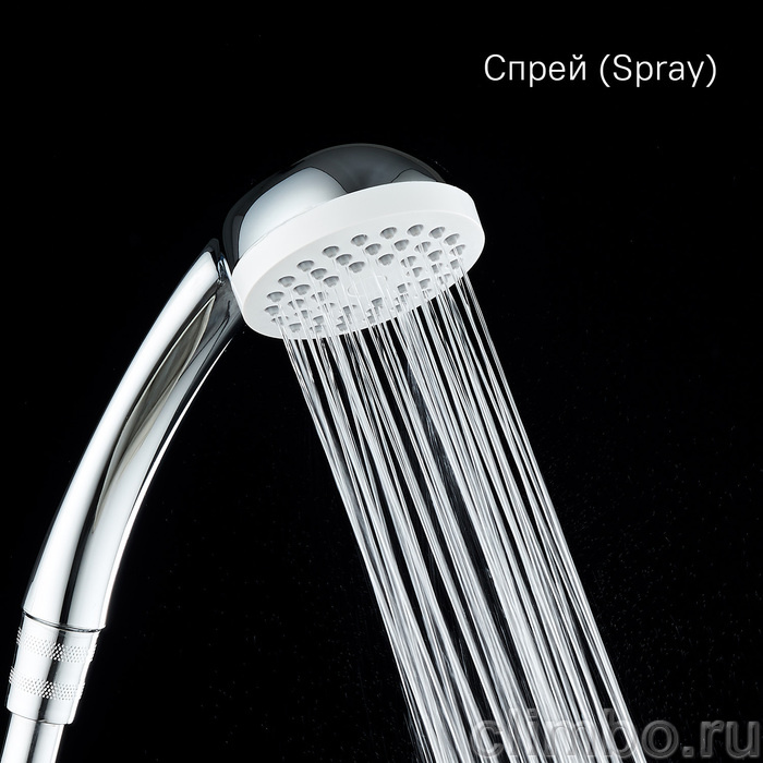 Лейка для душа, Эссеншл (Essential), Milardo, 1401F66M18 — фото, детали конструкции