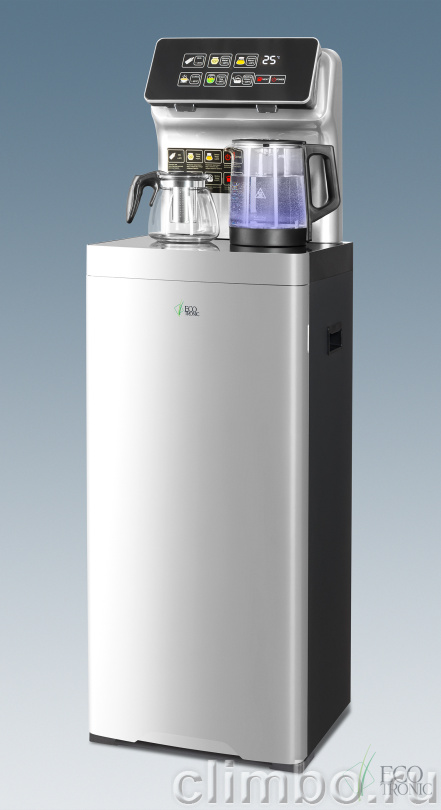 Кулер с чайным столиком Teabar Ecotronic TB15-LNR silver — фото товара