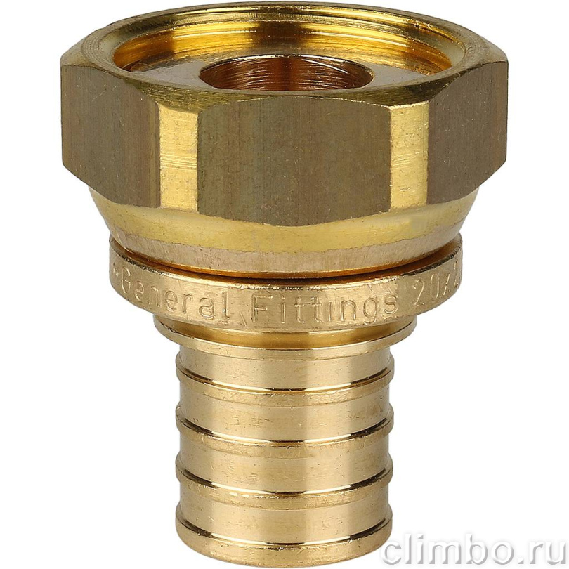 Переходник с накидной гайкой STOUT 20xG 3/4" — фото товара