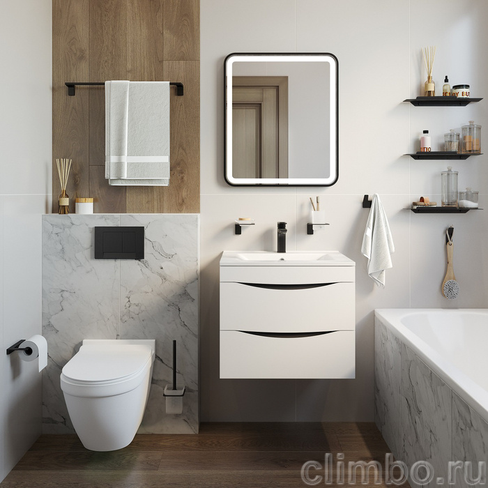CLO60W0i95K Тумба 60 см с умывальником, Cloud — фото товара