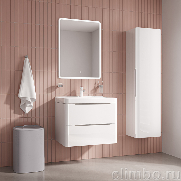Пенал подвесной, 40 см, белый, Клауд Икс (Cloud X), IDDIS, CLX40W0i97 — фото, детали конструкции