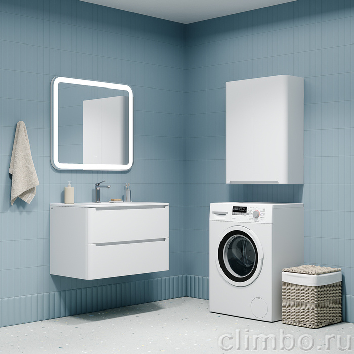 Шкаф подвесной, 60 см, белый, Эдифис (Edifice), IDDIS, EDI60W0i97 — фото, детали конструкции