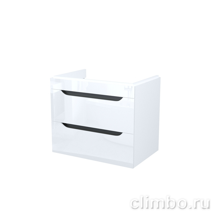 Тумба подвесная, 70 см, белый, Рэй (Ray), IDDIS, RAY70W0i95 подходит умыв. 4077000i28 — фото, детали конструкции