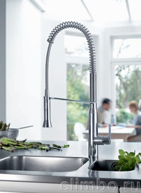 Смеситель для кухни GROHE K7 профессиональный (уменьшенный вариант), 31379000 — фото товара
