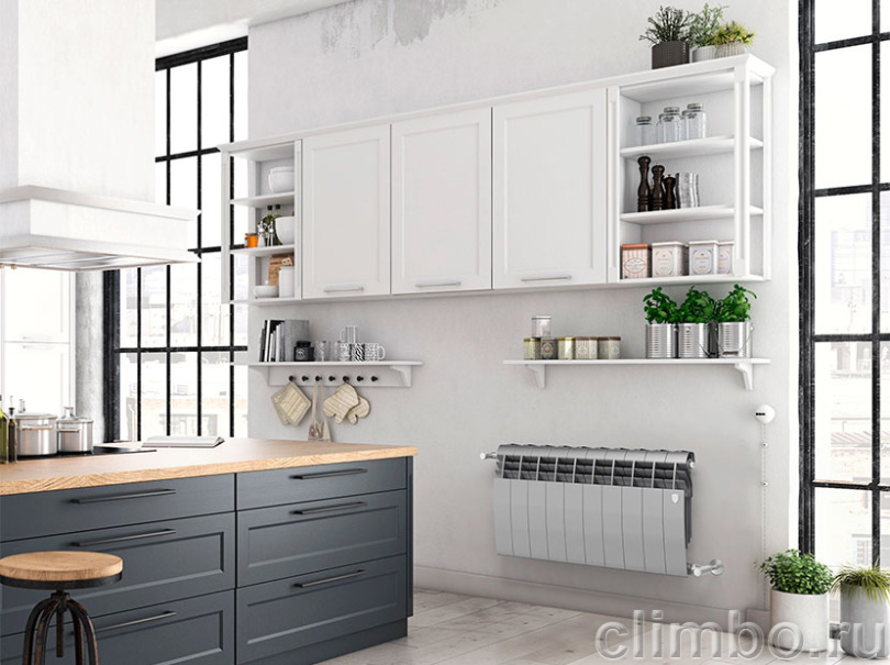 Радиатор Royal Thermo BiLiner 350 /Silver Satin - 4 секц. — фото товара