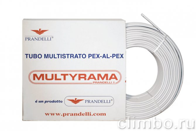 Prandelli Multyrama 26х3,0 (бухта 50м) труба металлопластиковая — фото товара