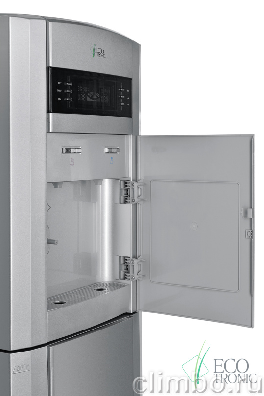 Кулер Ecotronic G21-LSPM Silver со шкафчиком-озонатором — фото товара