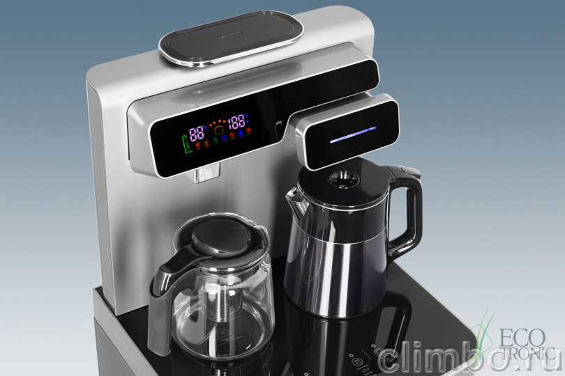 Кулер с чайным столиком Teabar Ecotronic TB44-LE silver — фото товара