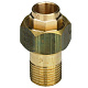 Разъемное соединение наружная резьба-пайка с коническим уплотнением 22х3/4", VIEGA — фото товара