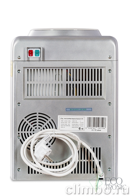 Кулер Ecotronic K1-TE silver — фото товара