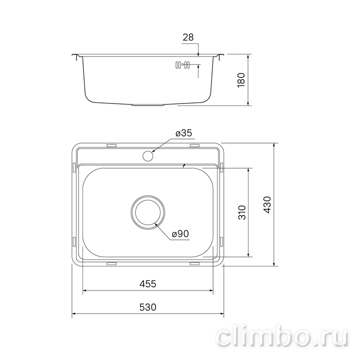 BAS53S0i77 Мойка для кухни Basic — фото товара