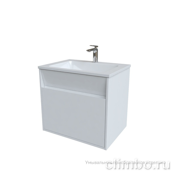Тумба подвесная с ящиком, белая, 60 см, Esper, IDDIS, ESP60W0i95 — фото товара